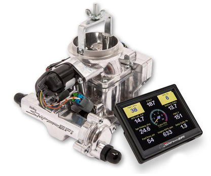 SNIPER BBD, POLISHED - Holley Sniper EFI BBD for 1971-1986 Jeep CJ - Shiny