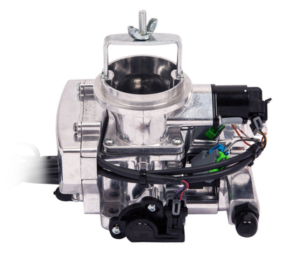 SNIPER BBD, POLERET, MASTERKIT - Holley Sniper EFI BBD Master Kit til 1971-1986 Jeep CJ - Shiny