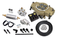 SNIPER STEALTH 4150 MASTER KIT, GOLD - Holley Sniper Stealth 4150 Master Kit - Classic Gold