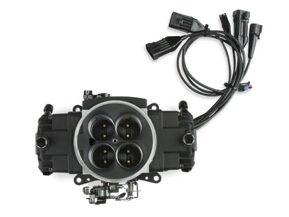 SUPER SNIPER STEALTH 4150 8-INJ, BLACK - Holley Sniper EFI Super Sniper Stealth 1250 - Black