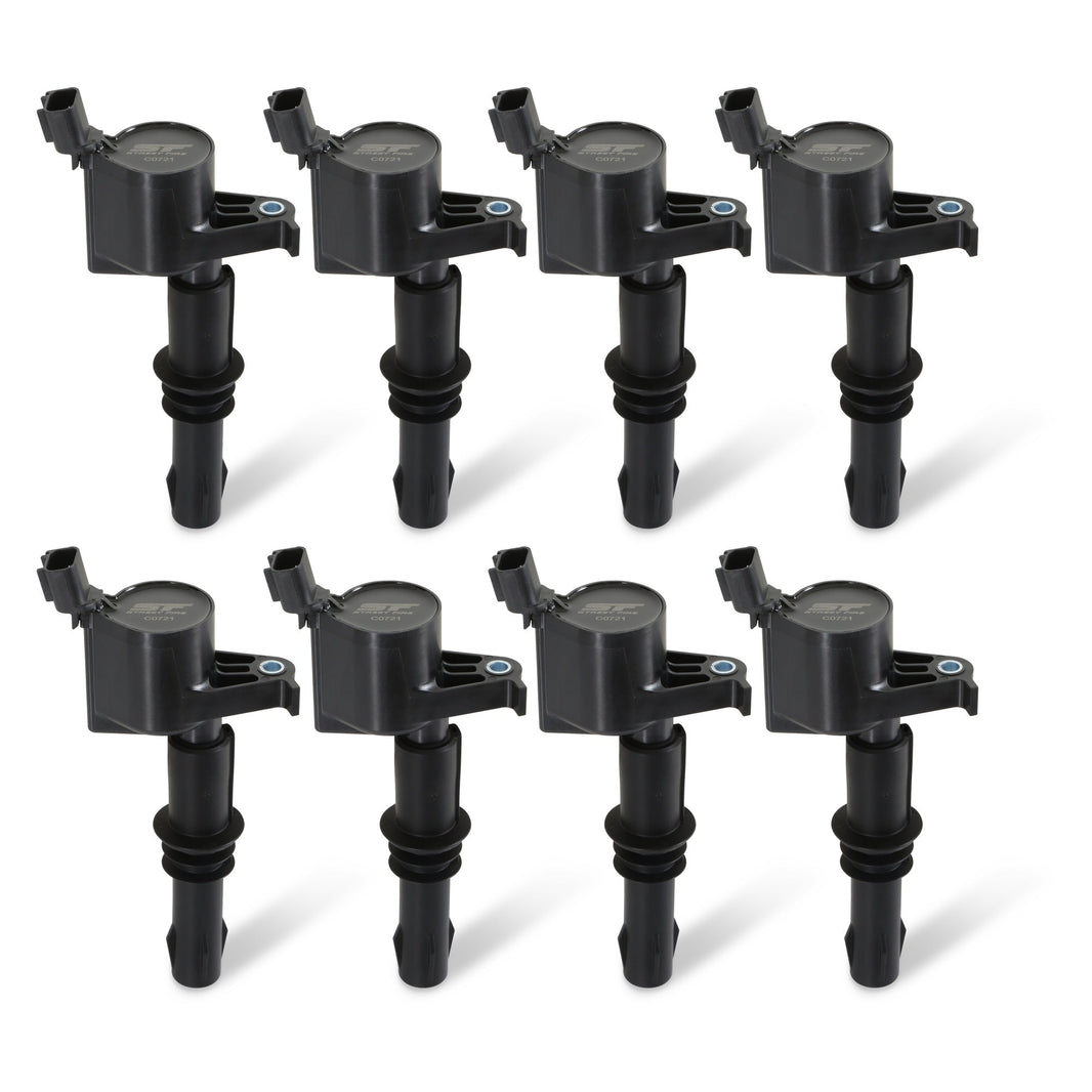 Coils,SF,Ford 4.6/5.4L 3-Valve 04-08 8Pk - Street Fire Ignition Coils 2004-2008 Ford 4.6L/5.4L 3-valve engines - ,Black, 8-Pack