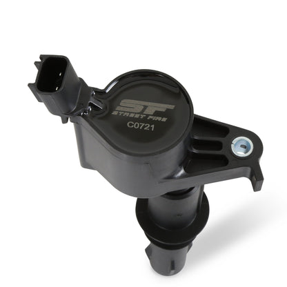 Bobines d'allumage Street Fire pour moteurs Ford 4.6L/5.4L 3 soupapes (2004-2008), lot de 8, noires, noires.