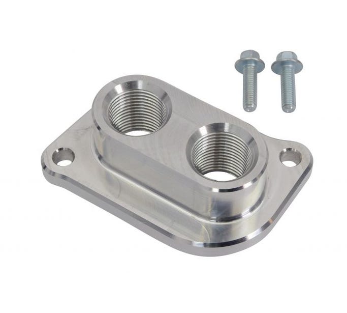 ICT Billet - CTS-V LSA Supercharger 10AN ORB Intercooler Fitting Water Maifold Adapter