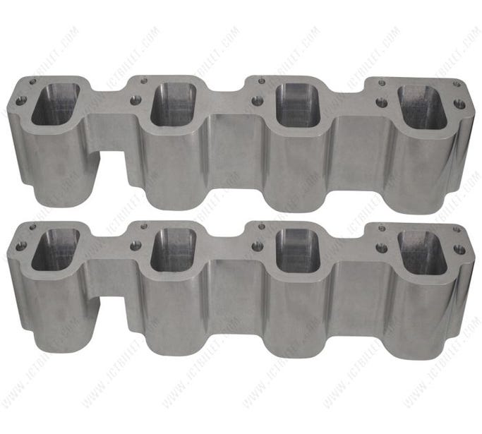 ICT Billet LT1 Cylinder Head to LT4 Supercharger Adapter Plates - 551770
