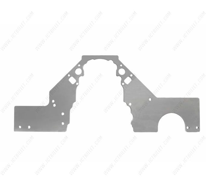 ICT Billet LS Front Engine Plate - 82-93 S10 Motor Mounts - 551816-1S10