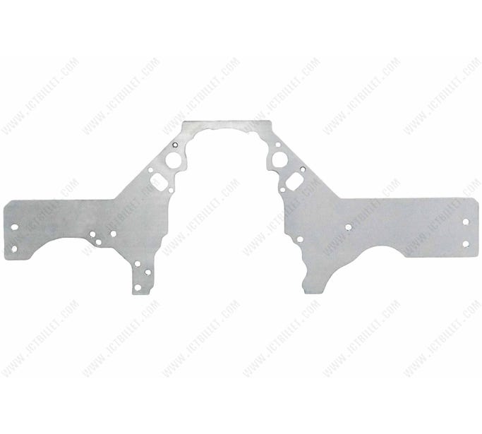 ICT Billet 1979-2004 Mustang LS Front Engine Plate - 551816-FXBDY