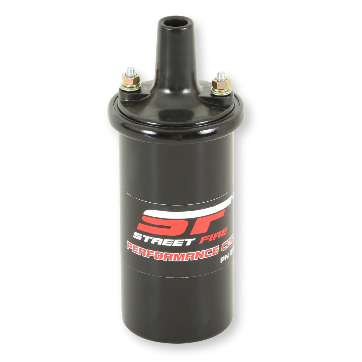 Street Fire High Performance Ignition Coil, Canister style, Black - Photo - Primary Front