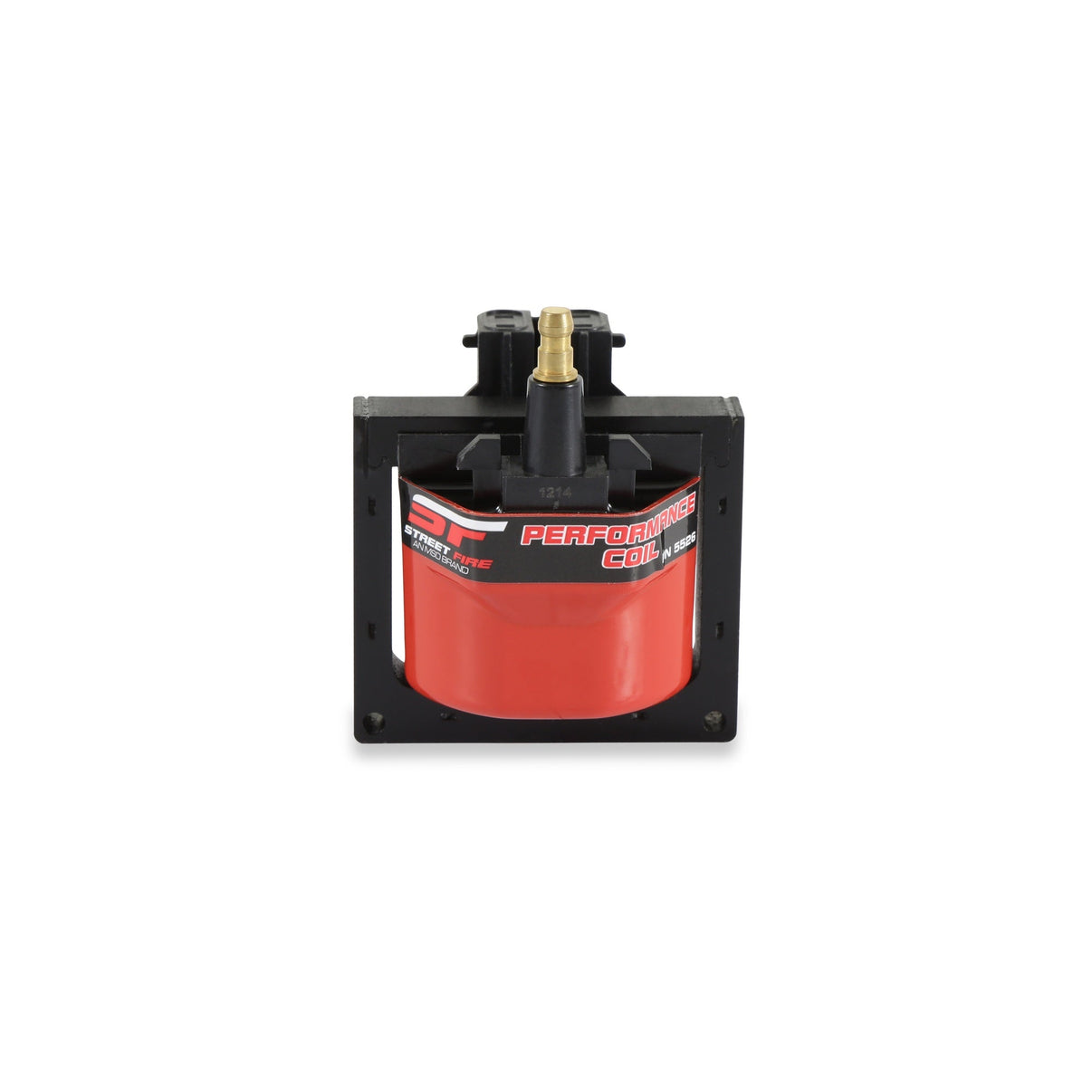 Street Fire Igntiion Coil Dual Connector, Red, GM HEI distributors - Photo - Close Up Left
