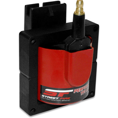 Street Fire Ignition Coil, Red, 1983-1997 Ford TFI style, Individual - Photo - Primary Front
