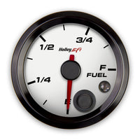 2-1/16 FUEL LEVEL GAUGE, PROGRAMMABLE, W - Holley EFI Fuel Level Gauge