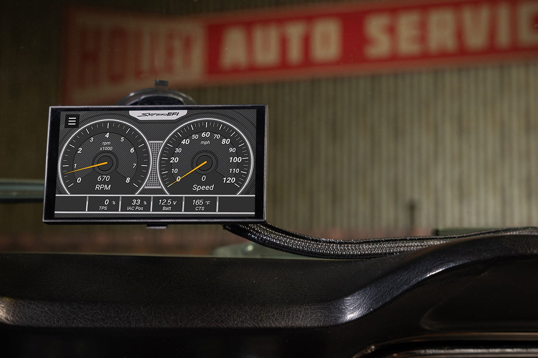 NG HOLLEY EFI 5 I DIGITALT DASHBOARD - Sniper 2 EFI 5'' Digitalt Dashboard