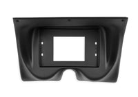 1967-68 CAMARO HOLLEY BLACK DASH PANEL - Holley Dash Bezels for the Holley EFI 7" Dashes