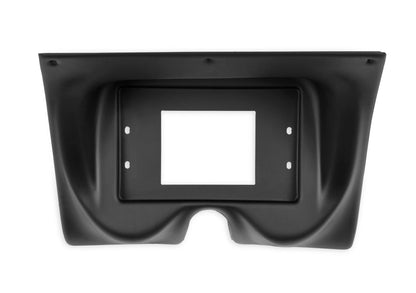 Holley Dash Bezels for the Holley EFI 7" Dashes - 1967-1968 CAMARO HOLLEY BLACK DASH PANEL
