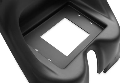 Holley Dash Bezels for the Holley EFI 7" Dashes - 1967-1968 CAMARO HOLLEY BLACK DASH PANEL