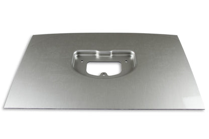 TABLEAU DE BORD RACEPAK IQ3 EN ALUMINIUM BROSSÉ - Panneau de tableau de bord Racepak IQ3 - Aluminium brossé