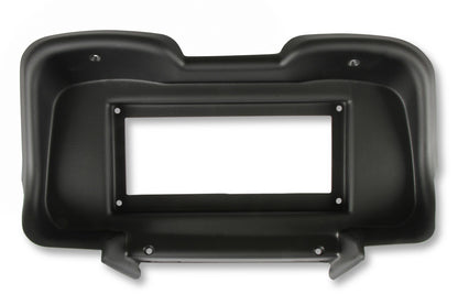Holley Dash Bezels for the Holley EFI 6.86" Dashes - 2010-2015 CAMARO HOLLEY BLACK DASH PANEL
