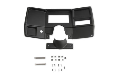 1984-87 GM TRUCK 6 85 DASH BLACK NO AC - Holley Dashboard Encadrements pour tableaux de bord Holley EFI 6,86"
