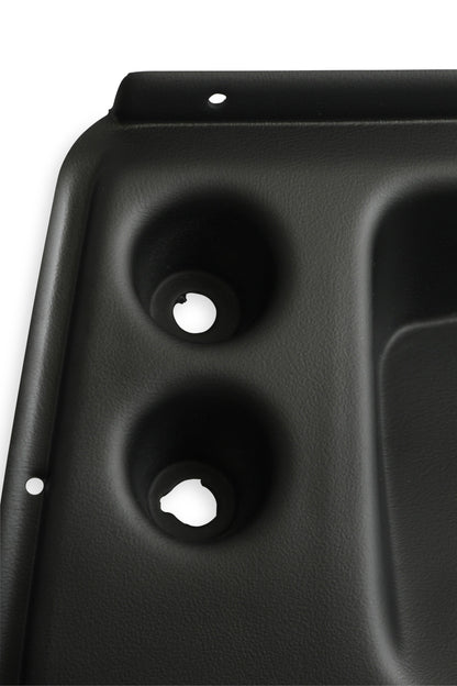 1968 CHEVELLE HOLLEY 6 85 INSTRUMENTBRÆT SORT - Holley instrumentbrætrammer til Holley EFI 6,86" instrumentbrætter