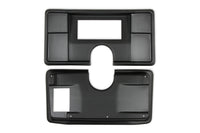 1982-88 MALIBU 6 86 DASH BLACK - Holley Dash Bezels for the Holley EFI 6.86" Dashes