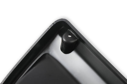 FORD TK 6 85 1967-72 - Enjoliveurs de tableau de bord Holley noirs pour les tableaux de bord Holley EFI 6,86"