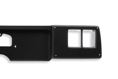 Holley Dash Bezels for Racepak Dashes - 1969-1976 Chevrolet Nova - Racepak Dash Panel - Black
