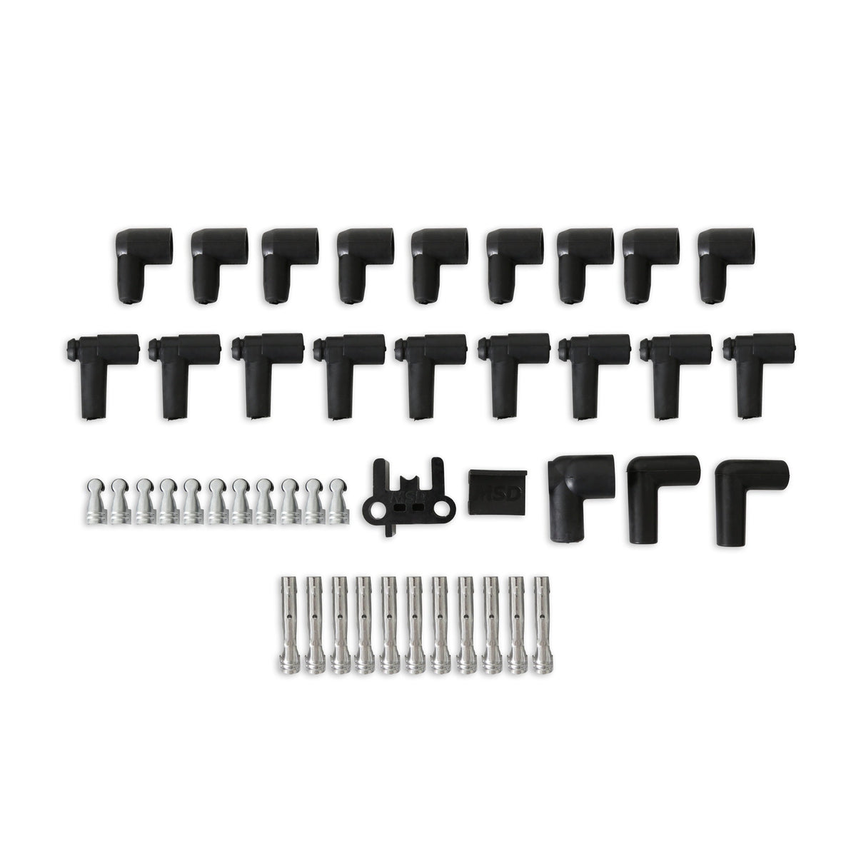 Street-Fire Wire Set V8 Multi-Angle, Sock/HEI Univ - Photo - out of package Connector