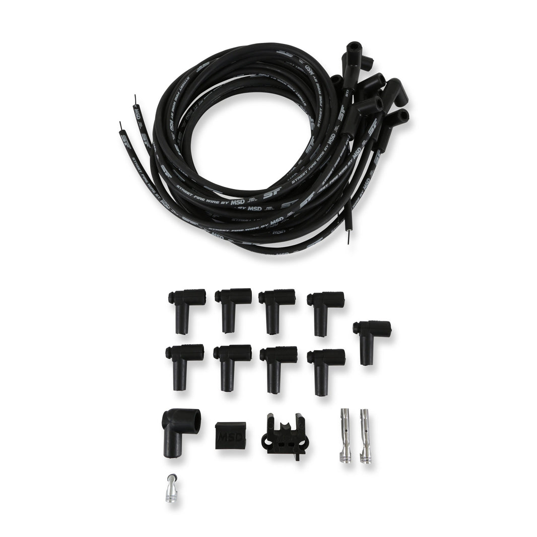 Street-Fire Wire Set 8 Cyl, HEI/ 90°, Universal - Photo - Primary Front