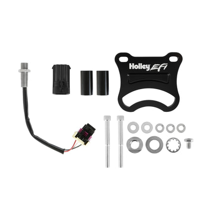 Holley EFI Cam Sync Kit w/ Bracket - Big Block Chevy w/ standard cam height, For external, dry