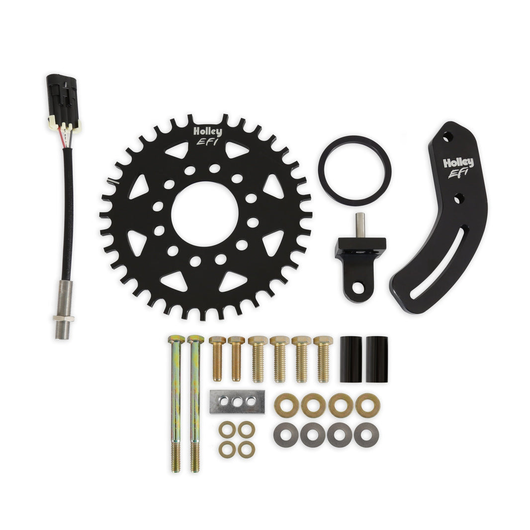 Kit de déclenchement de vilebrequin, 7,25 pouces SBF 36-1 - Système de déclenchement de vilebrequin Holley EFI - SBF