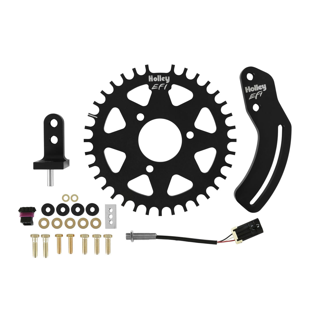 Kit de déclenchement de vilebrequin, 8 pouces SBC 36-1 - Système de déclenchement de vilebrequin Holley EFI - SBC