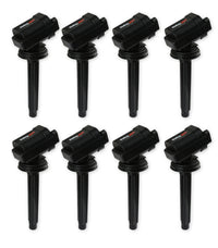 HOLLEY COYOTE SMART COIL - BLACK, 8-PACK - HOLLEY EFI COYOTE SMART COIL