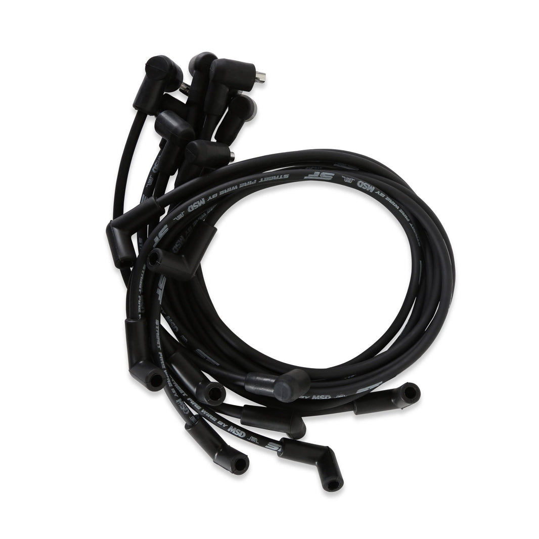 Trådsæt, SF, SBC, strømpehætte, under manifold - Street-Fire Trådsæt SBC, strømpehætte, under manifold