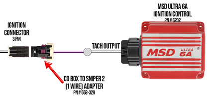 Holley EFI Tach Input Ignition Adapter