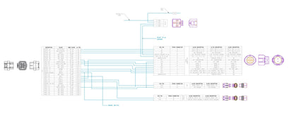 GM 4L60 (FØR 2009) OG 4L80 GEARKASSEKABELET - Holley EFI Transmission Control Harness - GM 4L60 (Før 2009) og 4L80