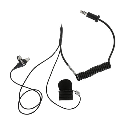 KIT CASQUE PROFESSIONNEL - Kit électronique non intégré Stilo - (KIT CASQUE PROFESSIONNEL) IMSA 4 conducteurs - , Micro bouton Gentex, Prise jack 3,5 mm pour écouteurs