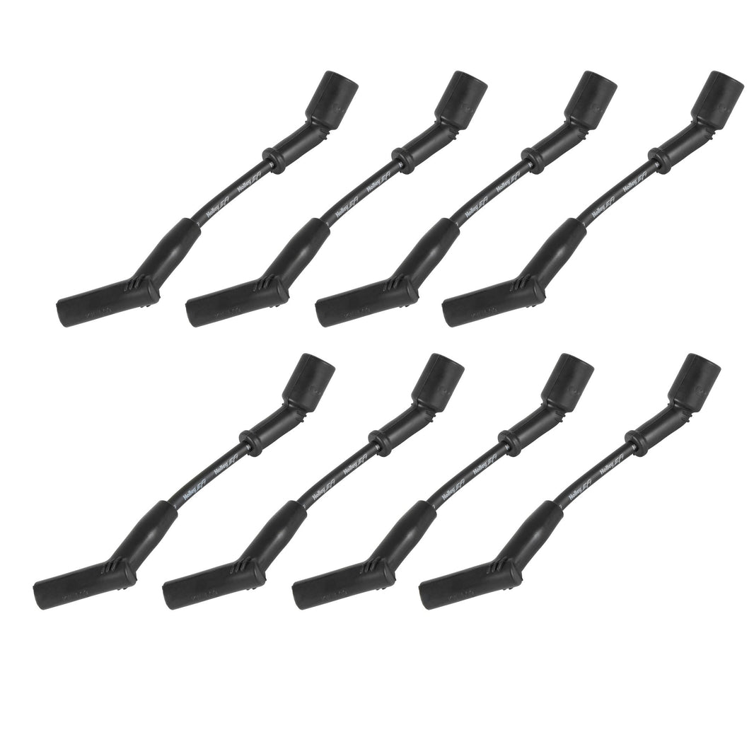 6,2L LS 45-GRADERS TÆNDRØRSKABLESÆT SORT/BLÅ - Tændrørskabelsæt