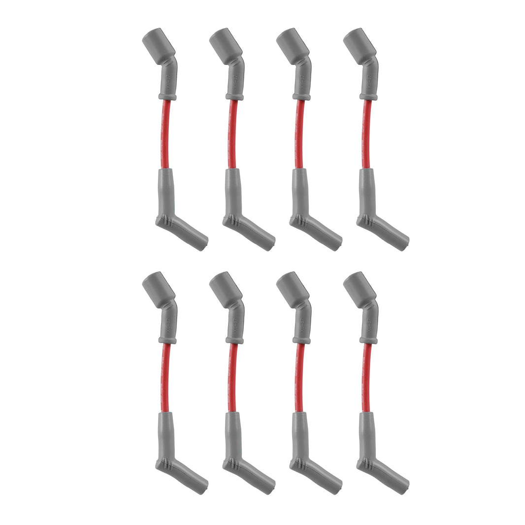 6,2L LS 45-graders tændrørsledningssæt rød/grøn - Tændrørsledningssæt