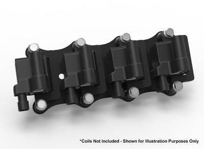 3RD GEN LS REMOTE COIL RELOCATION BRACKE - Holley EFI Ignition Coil Remote Relocation Bracket, Black Finish, Pair