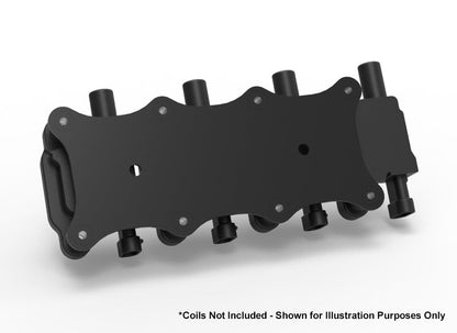 5TH GEN LS REMOTE COIL RELOCATION BRACKE - Holley EFI Ignition Coil Remote Relocation Bracket, Black Finish, Pair