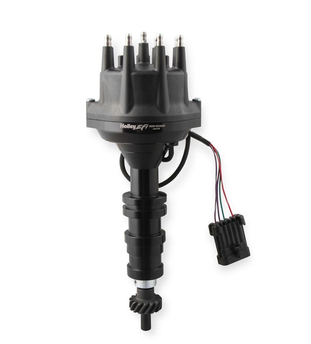 Distributeur Holley EFI Dual Sync pour Ford FE, noir