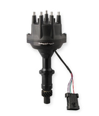 Dist., Dual Sync, Pontiac, Black - Holley EFI Dual Sync Pontiac Distributor, Black