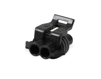Holley EFI LS1 Knock - METRIPACK, 2 CAVITY, FEMALE, BLACK