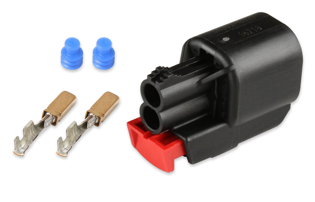 MX 150, 2 CAVITÉS, FEMELLE, NOIR - Connecteur de capteur de température de liquide de refroidissement Coyote