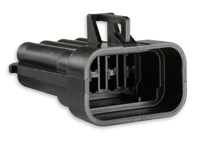 METRIPACK, 8 BROCHES, MÂLE, NOIR (LOT DE 10) - Connecteur à large bande - Côté faisceau principal