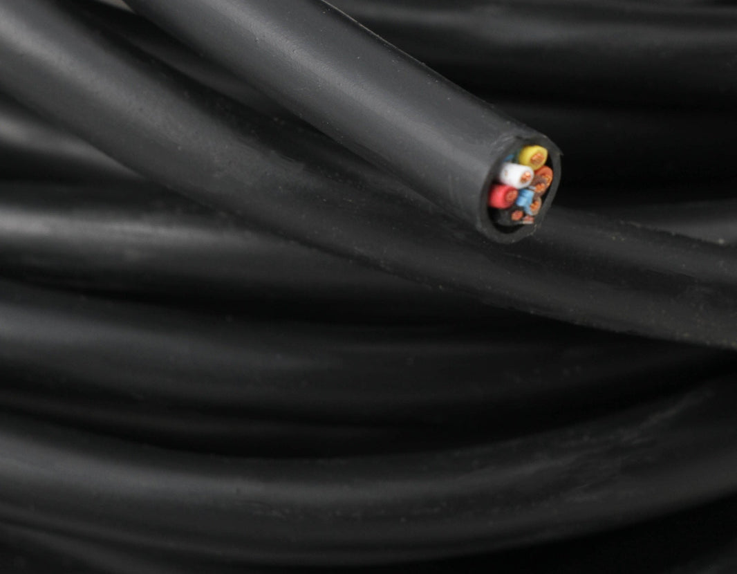 100FT SHIELDED CABLE, 7 CONDUCTOR - Holley EFI 100FT Cable, 7 Conductor