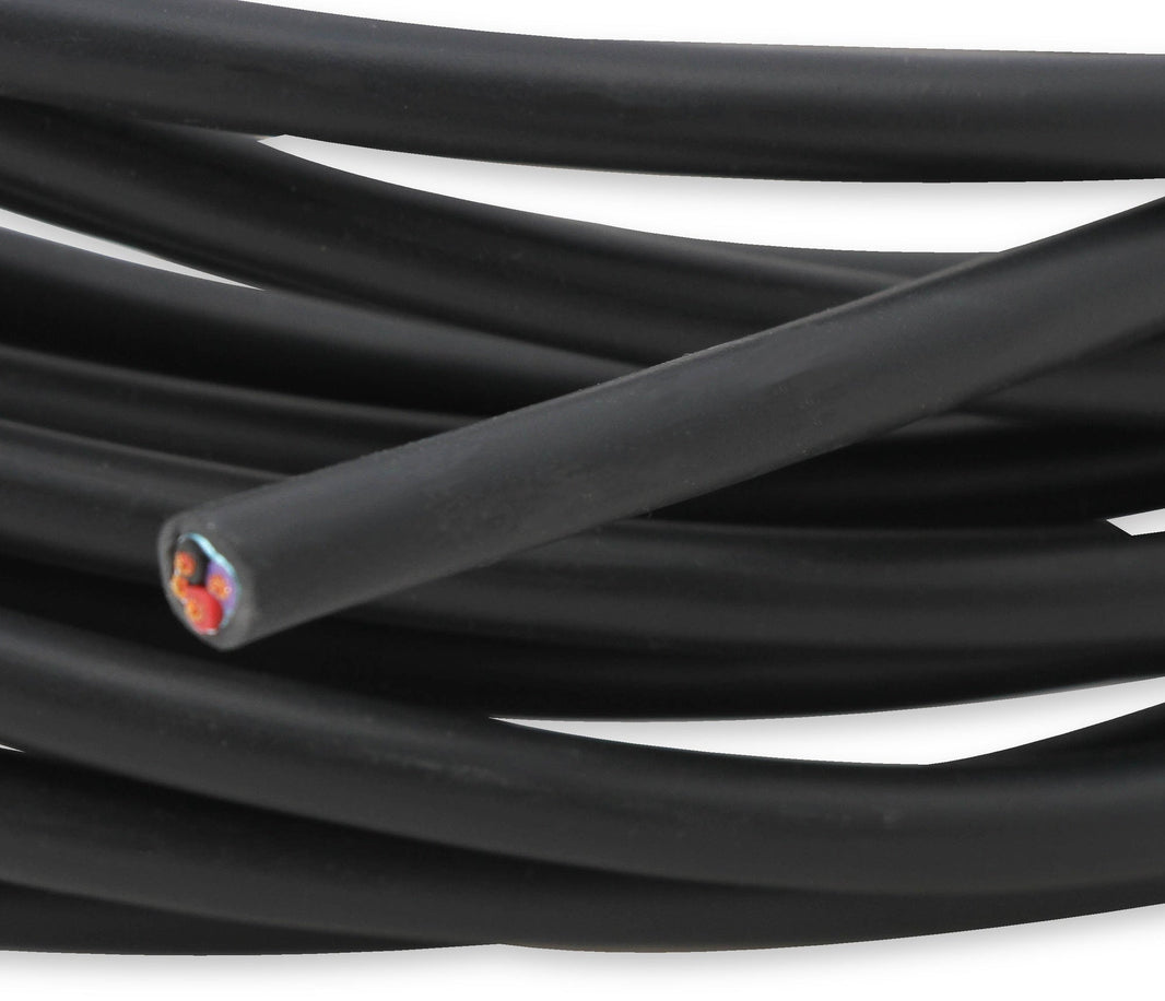 25FT SHIELDED CABLE, 3 CONDUCTOR - Holley EFI 25FT Shielded Cable, 3 Conductor