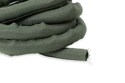 Holley EFI Flame Retardant Split-Wire Loom - 1 inch Nomex Split Loom 10 ft