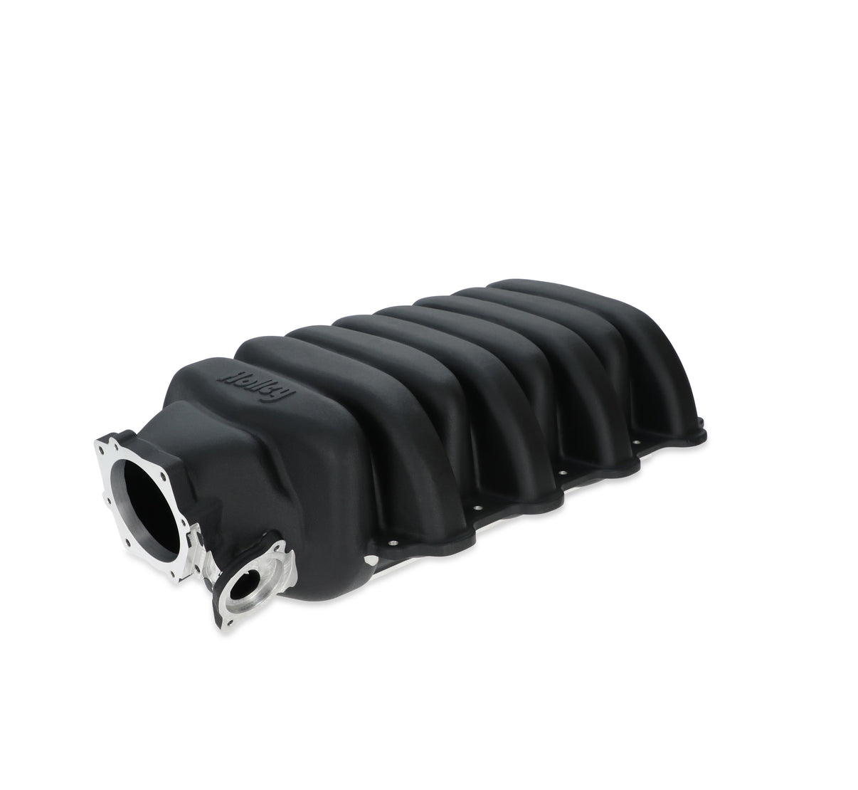 Holley Low-Profile Intake Manifold - Godzilla - Black Powdercoat - Photo - out of package Back