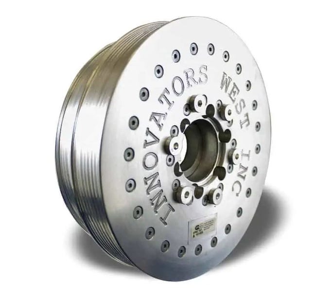 Innovators West Harmonic Balancer - LS - 8-RIB - 10% Overdrive -iw843