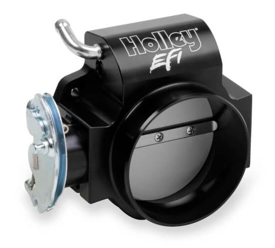 Holley Throttle Body - Billet - 90MM - LS - Low RPM Taper